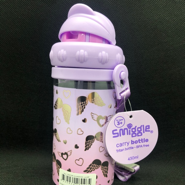 smiggle carry bottle 450ml