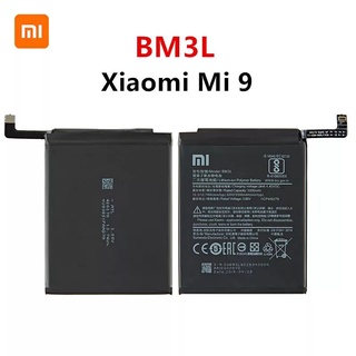 Xiao Mi BM3L 3300MAh แบตเตอรี่สำหรับ Xiao Mi 9 Mi9 M9 Mi 9 BM3L โทรศัพท์คุณภาพสูงเปลี่ยน