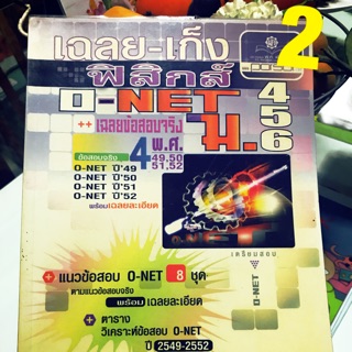 หนังสือทบทวนก่อนสอบ/สรุป/มหาลัย