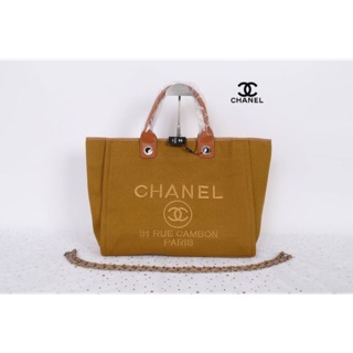 💯 Premium gift Chanel Tote canvas 🍭