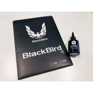 Stencil printing ink (สำหรับEcotank Inkjet Printer)คู่กับ กระดาษ Copy BlackBird50แผ่น