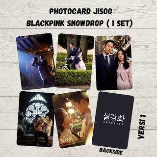 Jisoo BLACKPINK โฟโต้การ์ด : SNOWDROP (1 ชุด)