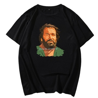 เสื้อผ้าผชเสื้อยืดแขนสั้น คอกลม พิมพ์ลายกราฟฟิค Mann Frau Bud Spencer แฟชั่นฤดูร้อน สไตล์ฮาราจูกุ สําหรับผู้หญิงS-5XL