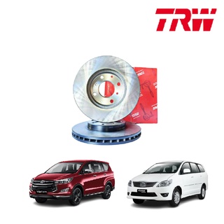 TRW จานเบรคหน้า ดิสเบรค Toyota Innova TGN40 ปี 2004-2014 Innova Crysta ปี 2015-2020 โตโยต้า อินโนว่า ราคาต่อใบ