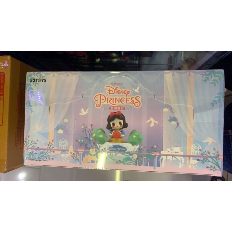 ✨พร้อมส่ง✨ แบบยกกล่องไม่แกะซีลBlind Box​ : 52toys  Disney​ Princess​ Leisure Holiday