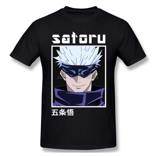 เสื้อยืดผ้าฝ้าย❇Jujutsu Kaisen Gojo Satoru น่ากลัว TL XL  XXL 3XL