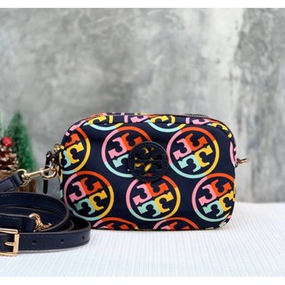 TORY BURCH Nylon Printed Camera bag