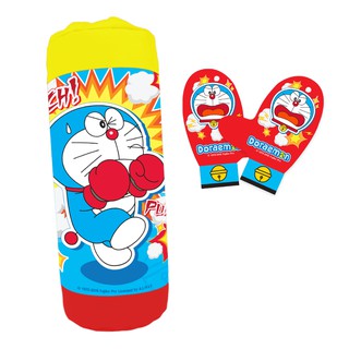 Doraemon ชุดต่อยมวยขนาดใหญ่ นวมต่อยมวย ขนาด : 20x48.5x20 ซม โดราเอมอน  No.D-8827