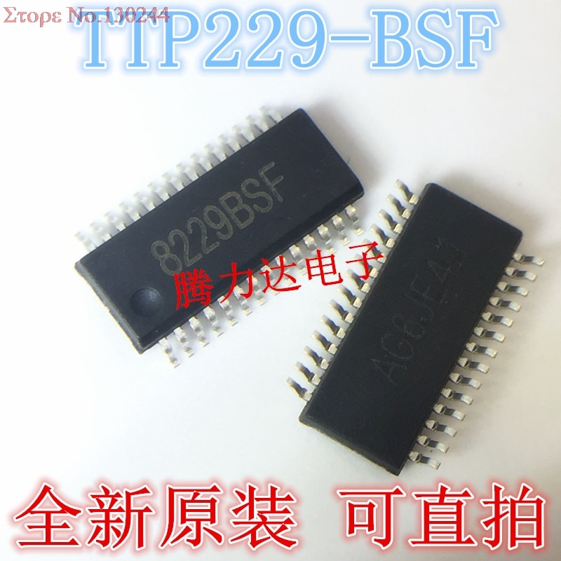 5cs/lot TTP229-BSF SSOP28 TTP229 SSOP