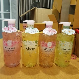 พร้อมส่ง และถูกที่สุดในไทย 🇹🇭 ครีมอาบน้ำ Kustie ของแท้ ขนาด 720 ml