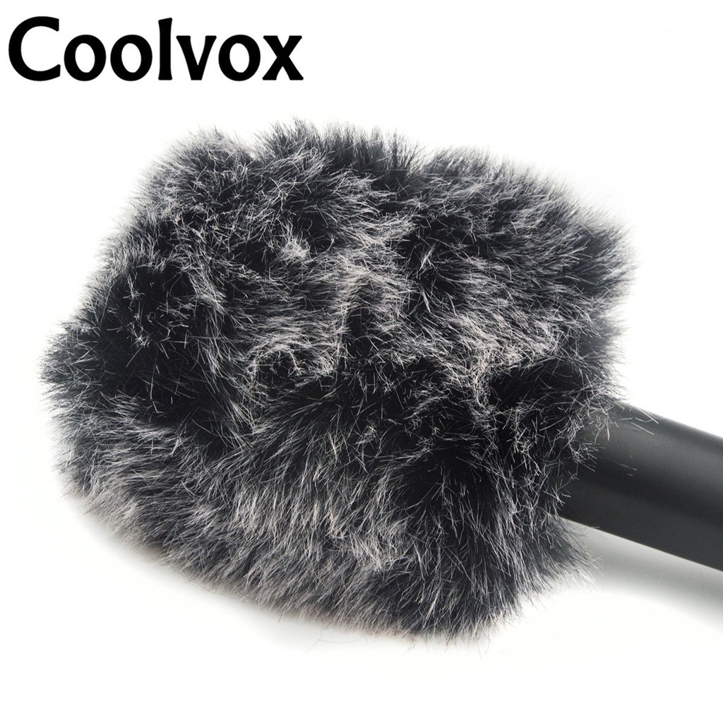 ผ้าคลุมไมโครโฟน กันลม พร้อมโฟมครอบ สําหรับไมโครโฟน KTV 58