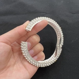 Accessories กำไลข้อมือ ประดับชุดไทย เครื่องประดับตกแต่งร่างกาย คุณภาพดี อันละ59 สีเงิน