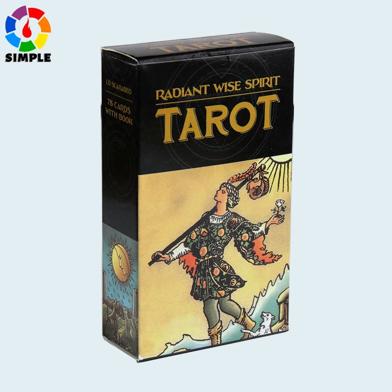 78 Sheets English Version Radiant Wise Spirit Tarot