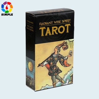 78 Sheets English Version Radiant Wise Spirit Tarot