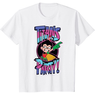 เสื้อยืด Family    Dc Comic n Titan Go Adult ! Robin Titan Party  - Men