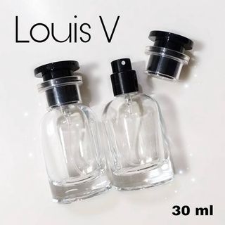 ขวดน้ำหอมสเปรย์ รุ่น Louis หลุยส์ ฝาดำ (ขวดเปล่า) 30 ml