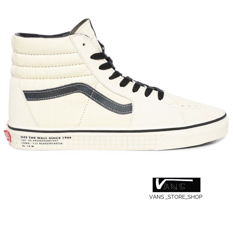 vans white hi