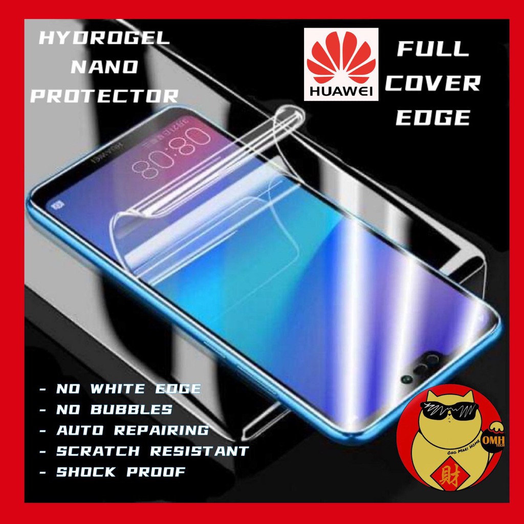 HUAWEI P10/P10 LITE/P10 PLUS/P20/P20 PRO/P30/P30 PRO/P40/P40 LITE/P40 PRO/HYDROGEL/NANO SCREEN PROTE