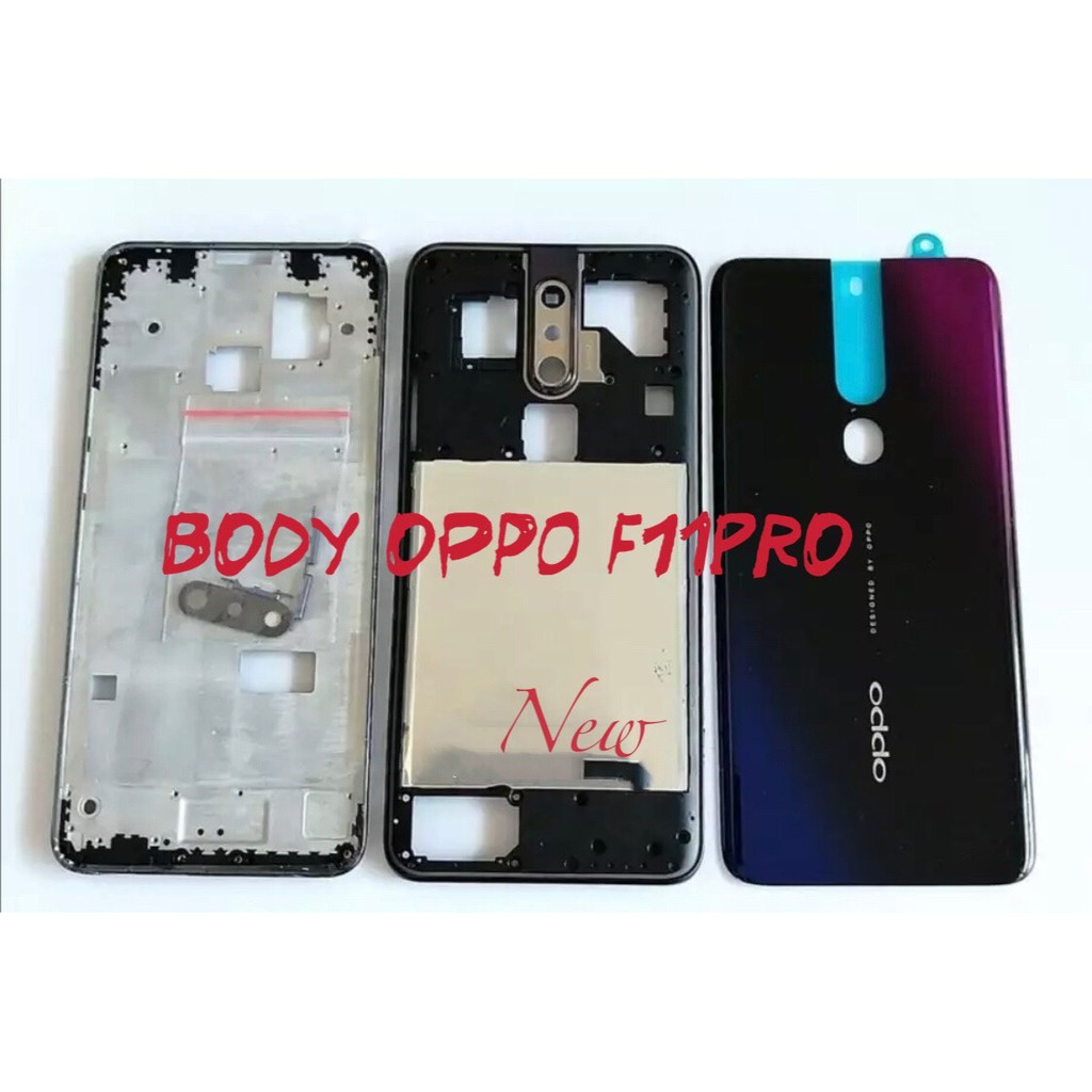 บอดี้โทรศัพท์ ( Housing )Oppo F11 Pro  ( แถมปุ่มสวิตช์นอก )