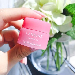 Laneige Lip Sleeping Mask 3g. ลิปมาส์กชมพู/ไม่จำกัด แพคเกจใหม่ล่าสุด