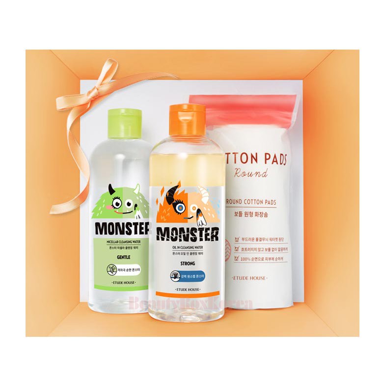 Etude Monster Cleansing Water Duo Special Set
