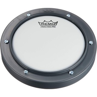 แป้นซ้อมกลอง 6 นิ้วREMO Practice Pad - Tunable, Grey, Ambassador Coated Drumhead, ขนาด 6 นิ้ว