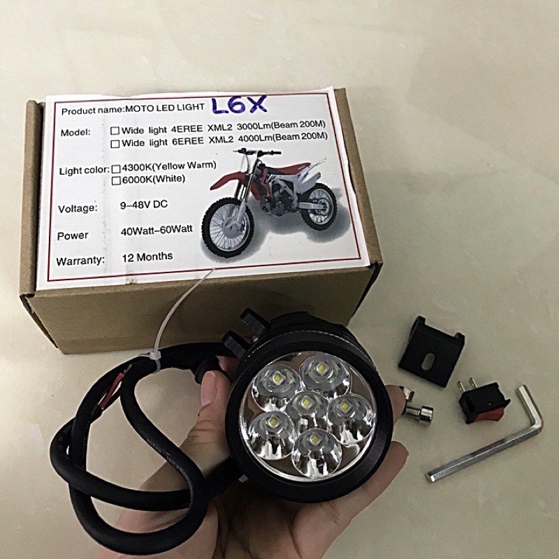 L6X ไฟสปอร์ตไลท์ LED
