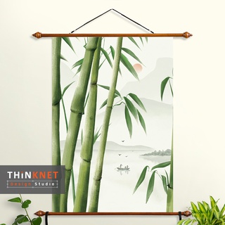 ภาพแขวนผนัง ภาพต้นไผ่: แบบที่ 1 Bamboo: Design No. 1