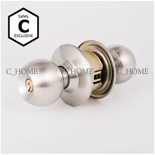 C_HOME ลูกบิดลูกบินประตูมี3แบบ ลูกบิดประตูสแตนเลสห้องนอนมีกุญแจ ลูกบิดประตูสแตนเลสห้องน้ำไม่มีกุญแจ ลูกบิดประตูACมีกุญแจ
