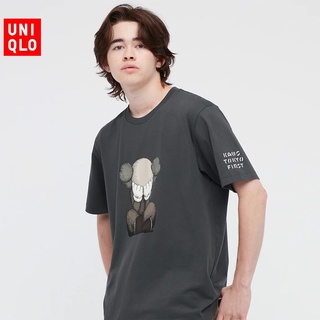 ถูกสุดๆUniqlo เสื้อยืด คอกลม แขนสั้น พิมพ์ลาย KAWS สําหรับเด็กผู้ชาย ผู้หญิง 446311/446312รหัสเต็ม