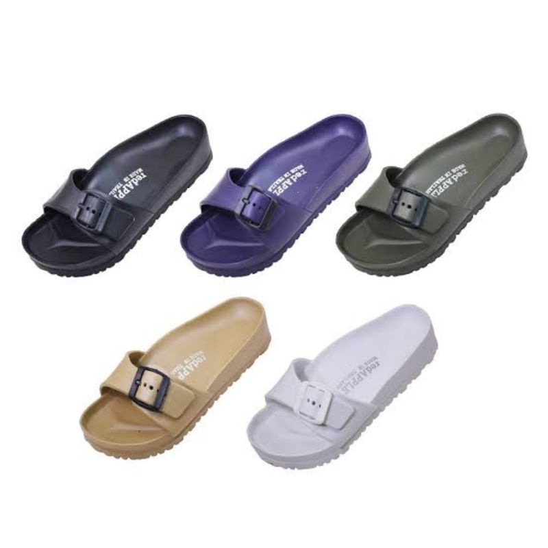 พร้อมส่ง BG2561 รองเท้าแตะยาง แบบเบอร์เกิ้นสต๊อก สุดชิค สุดคูล