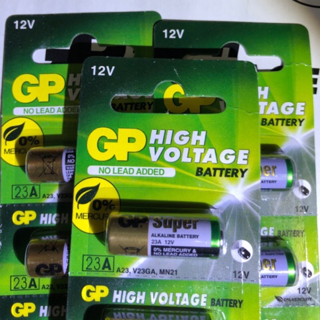 [GP 23A/ 1ก้อน] ถ่านอัลคาไลน์ GP 23A 12V