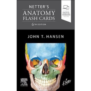 Netters Anatomy Flash Cards , 6ed - ISBN : 9780323834179