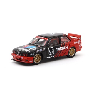 Tarmac Works 1/64 : T64-009-ADV : BMW M3 E30 Class 2 Winner of Round 3 Sugo JTCC 1992 Taisan Mizuno/Reid