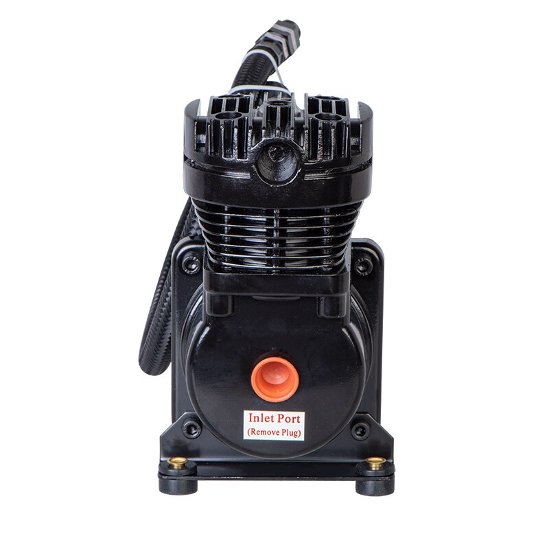 Universal สีดํา DC 12V MAXPOWER 200 PSI OUTLET 3/8 หรือ 1/4 รถ Air Suspension Compressor/ ปั๊มพร้อมอุปกรณ์เสริม - รูปที่ 3