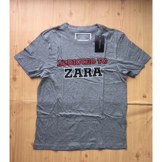 เสื้อยืดคอกลม แขนสั้น  ZARA