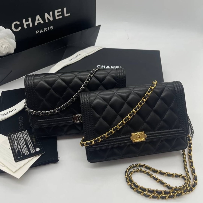 💗กระเป๋าสะพายข้าง💗 Chanel woc lambskin