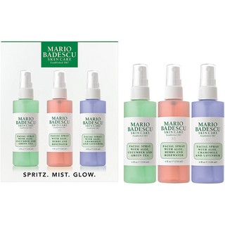 Mario Badescu Spritz Mist Glow Set (118ml x 3)