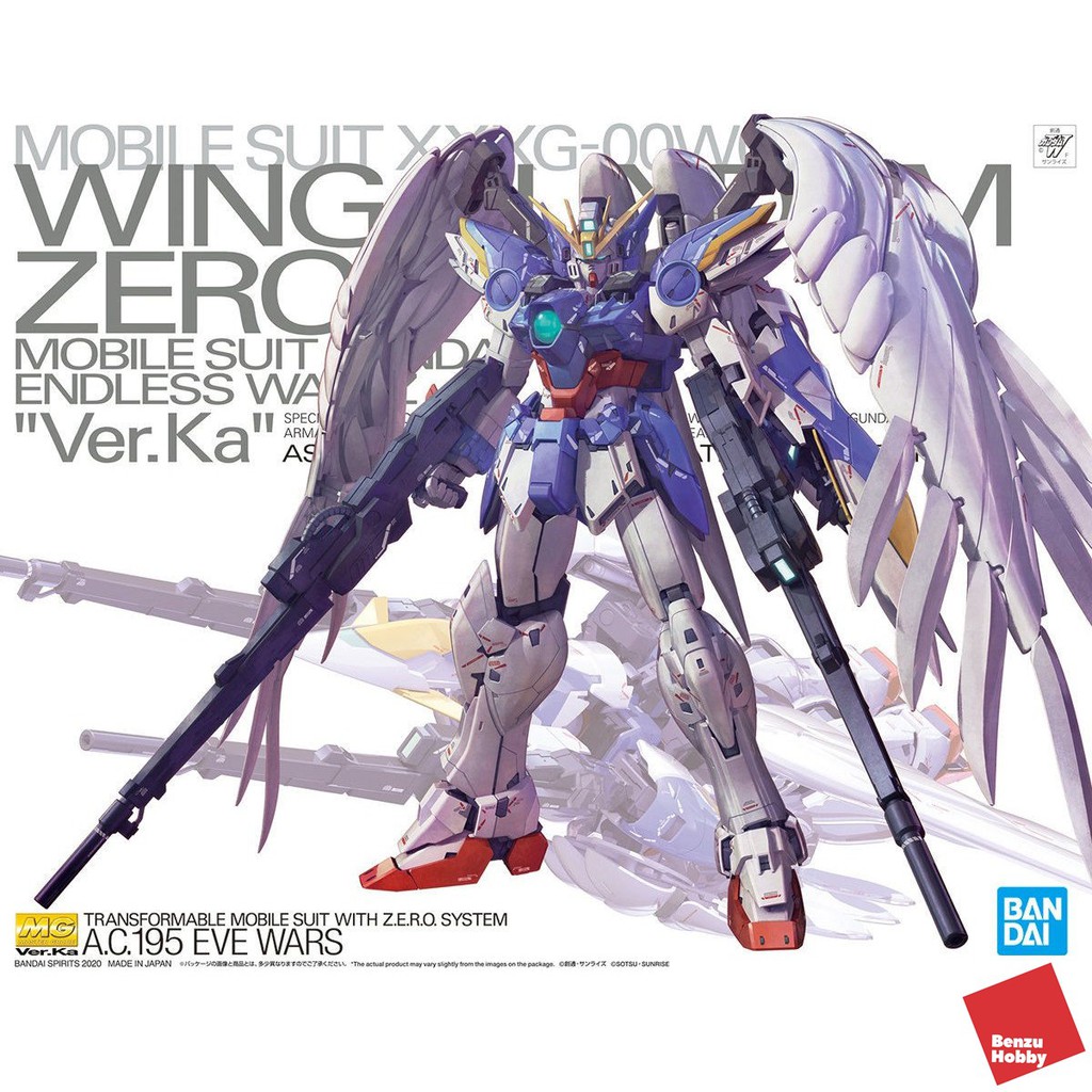 *พร้อมส่ง มีส่งด่วน* MG 1/100 WING GUNDAM ZERO EW VER.KA (BANDAI) 4573102607607 5500y