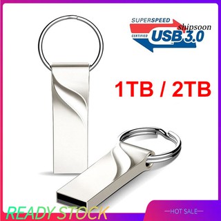 Cc- พวงกุญแจโลหะ 1/2TB ความเร็วสูง USB 3.0 แฟลชไดรฟ์ เพนไดรฟ์