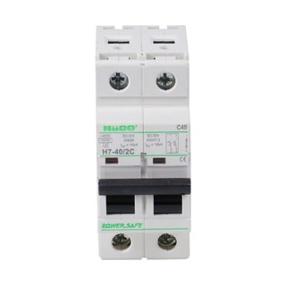 เบรกเกอร์ HACO H7-40/2C 40A 2P CIRCUIT BREAKER HACO H7-40/2C 40A 2P