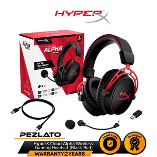 HyperX Cloud Alpha Wireless Gaming Headset (Black-Red)