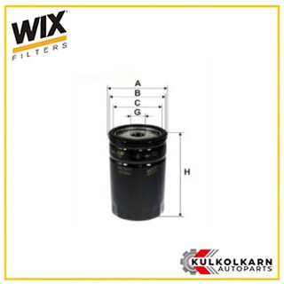 WIX กรองน้ำมันเครื่อง MAZDA Tribute 2.0 ปี02 , FORD Escape (WL7077)