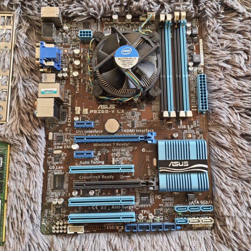 Cpu I5 2400 MB Ram 8G