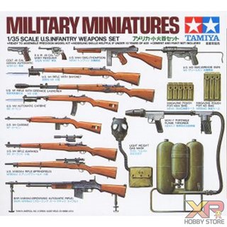 [Tamiya] 1/35 : U.S. Infantry Weapons Set (TA 35121)