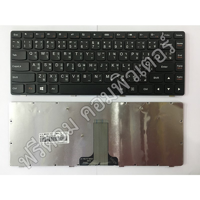 ac KEYBOARD IBM-LENOVO คีย์บอร์ด LENOVO G400 G405 G410 (TH-ENG)