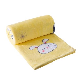 ผ้าห่ม ANIMAL 50x60 นิ้ว สีเหลือง ฺBlanket