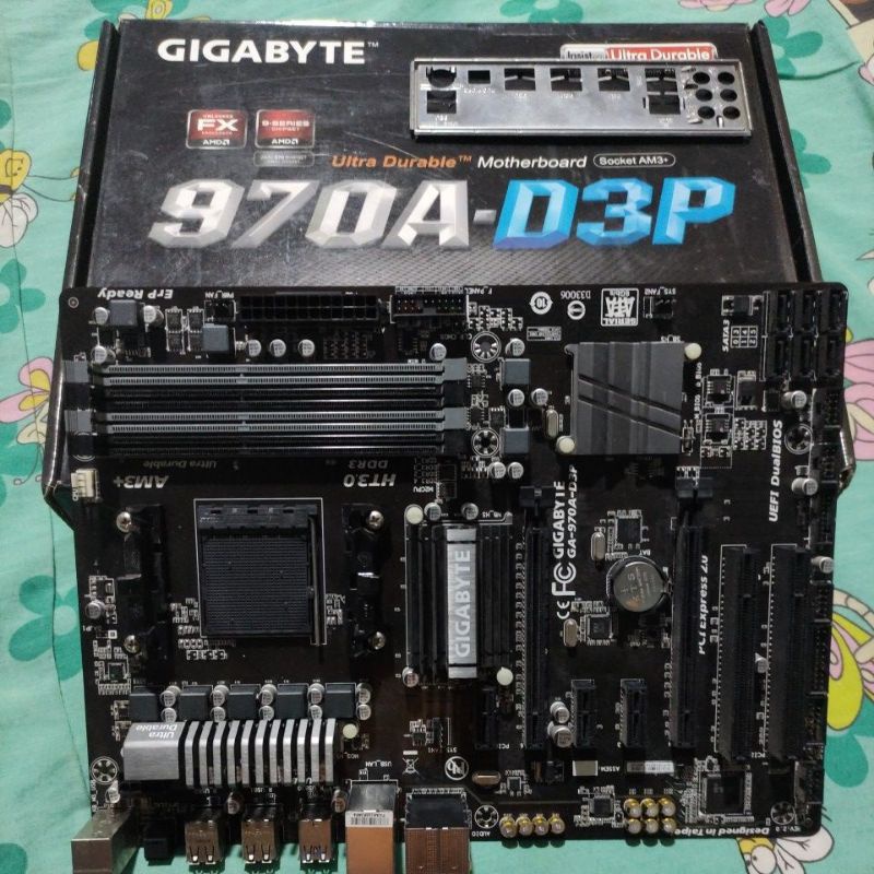 เมนบอร์ด gigabyte 970 a d3p am3+