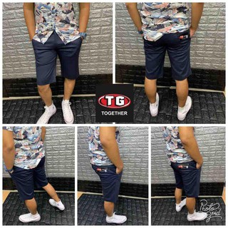 TG-Together Chino ขาสั้น (Navy Blue) งานแบรนด์ไทยตัดเย็บคุณภาพ