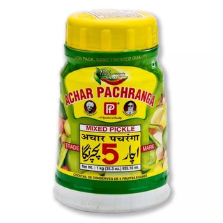 Pachranga Mixed Pickle 1KG มิกซ์ พิคเกิลส์(ตราพัชจรังคาฟู้ด) 1 กิโลกรัม.